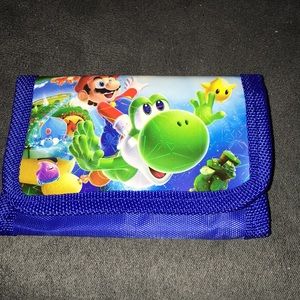 Trifold Mario & Yoshi Wallet